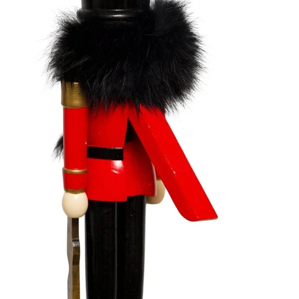 Holiday Nutcracker Figurine Wooden Christmas Decor 9.5